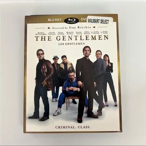 The Gentlemen (Blu-ray DVD, 2020) Matthew McConaughey Charlie Hunnam Guy Ritchie